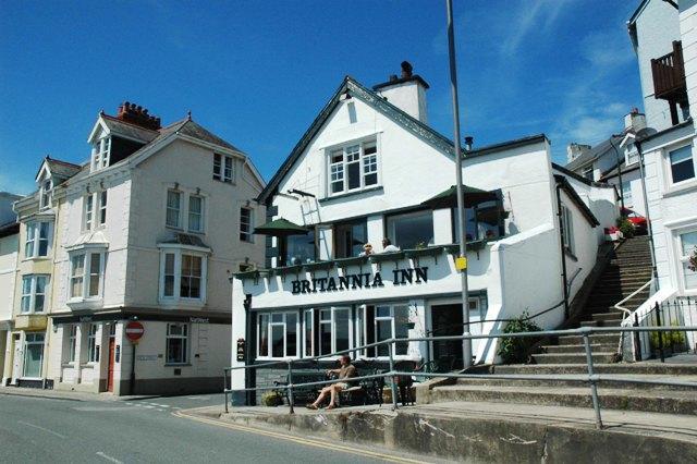 The Britannia Coaching Inn Aberdyfi Exteriér fotografie